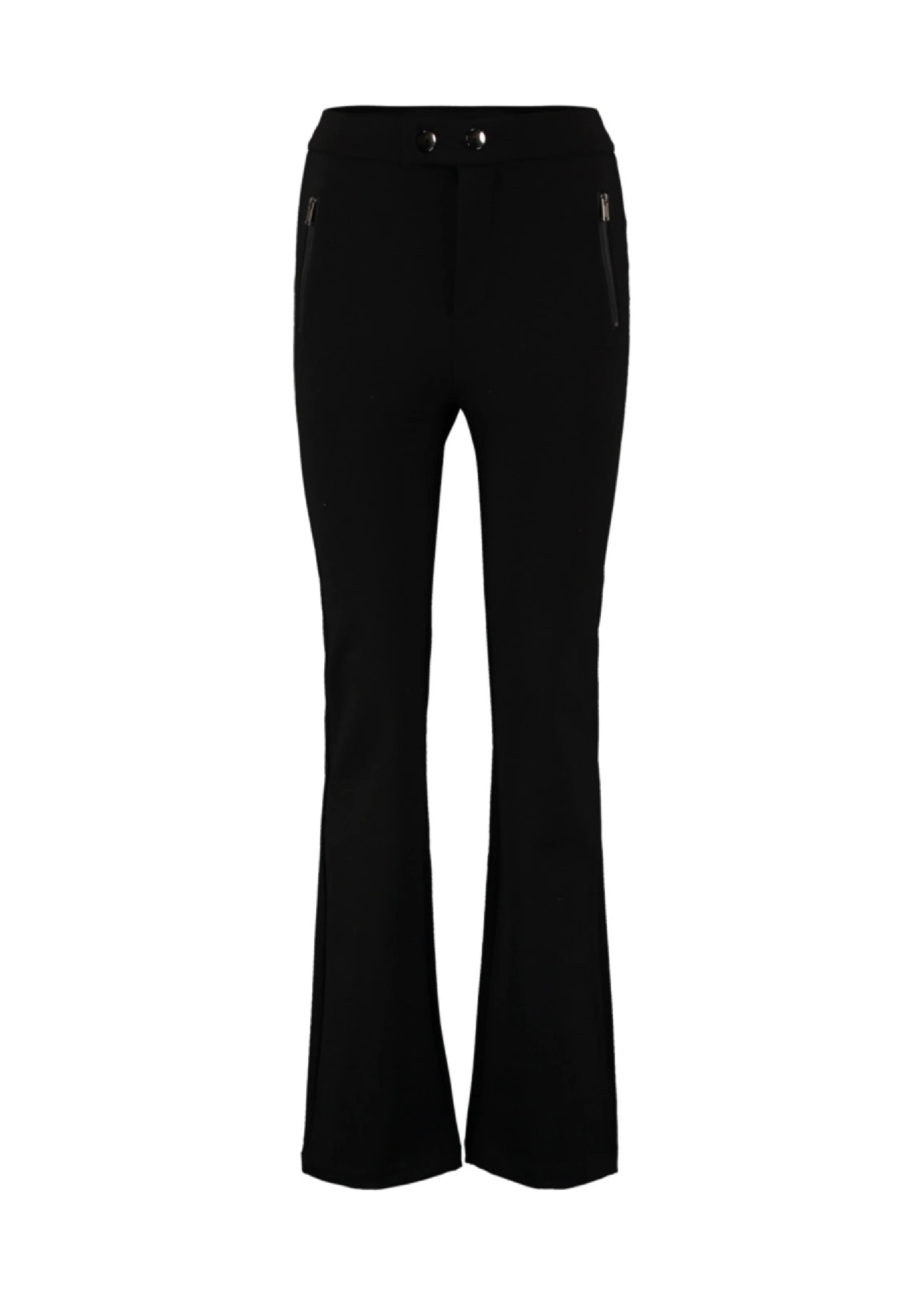 Amalia Black Flared Trousers - Image 4