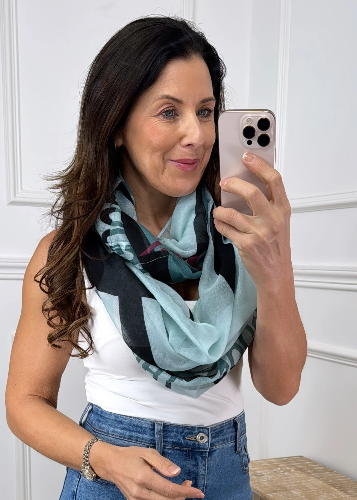 Annelie Teal Snood - Image 4