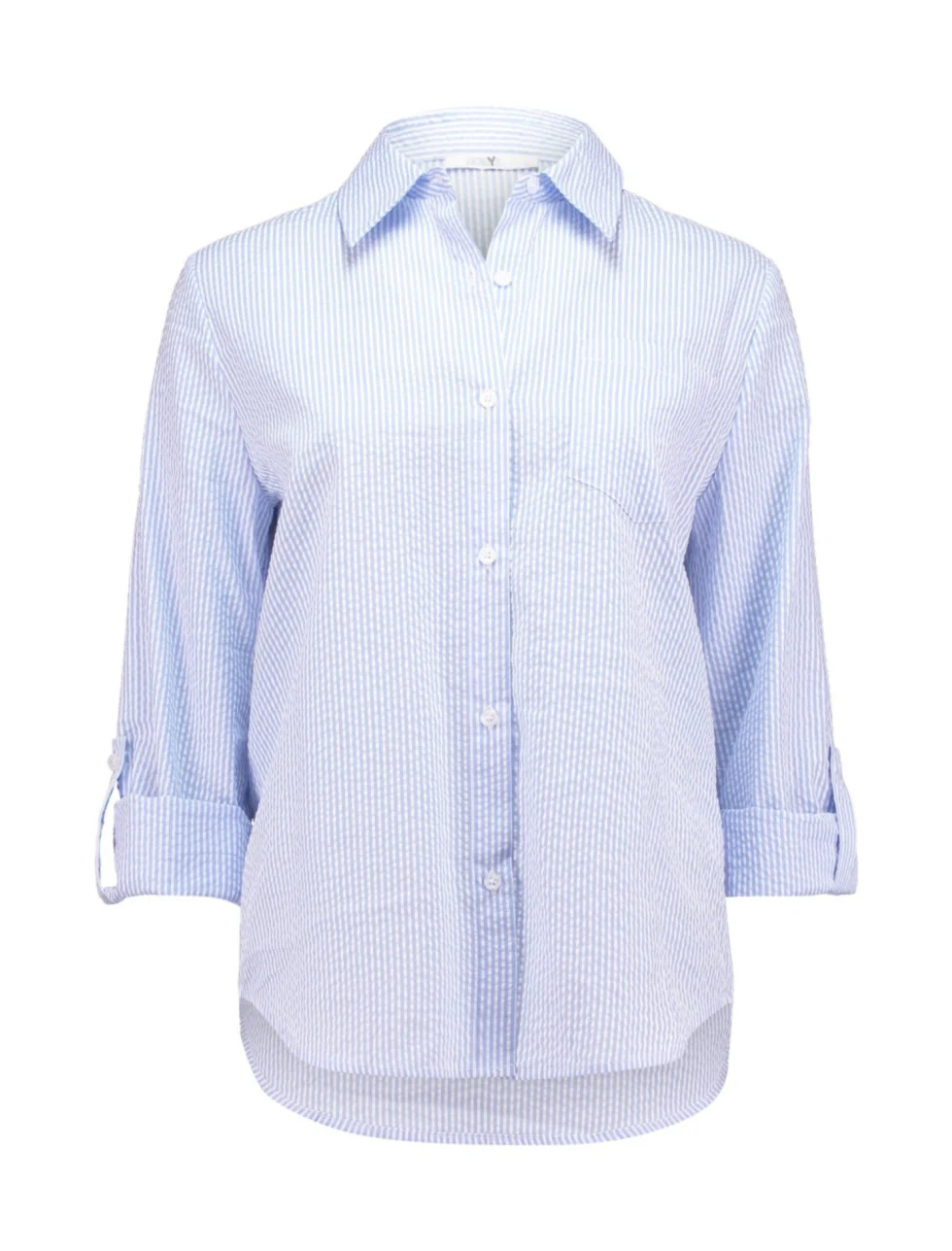 Aurice Blue Stripe Shirt - Image 4