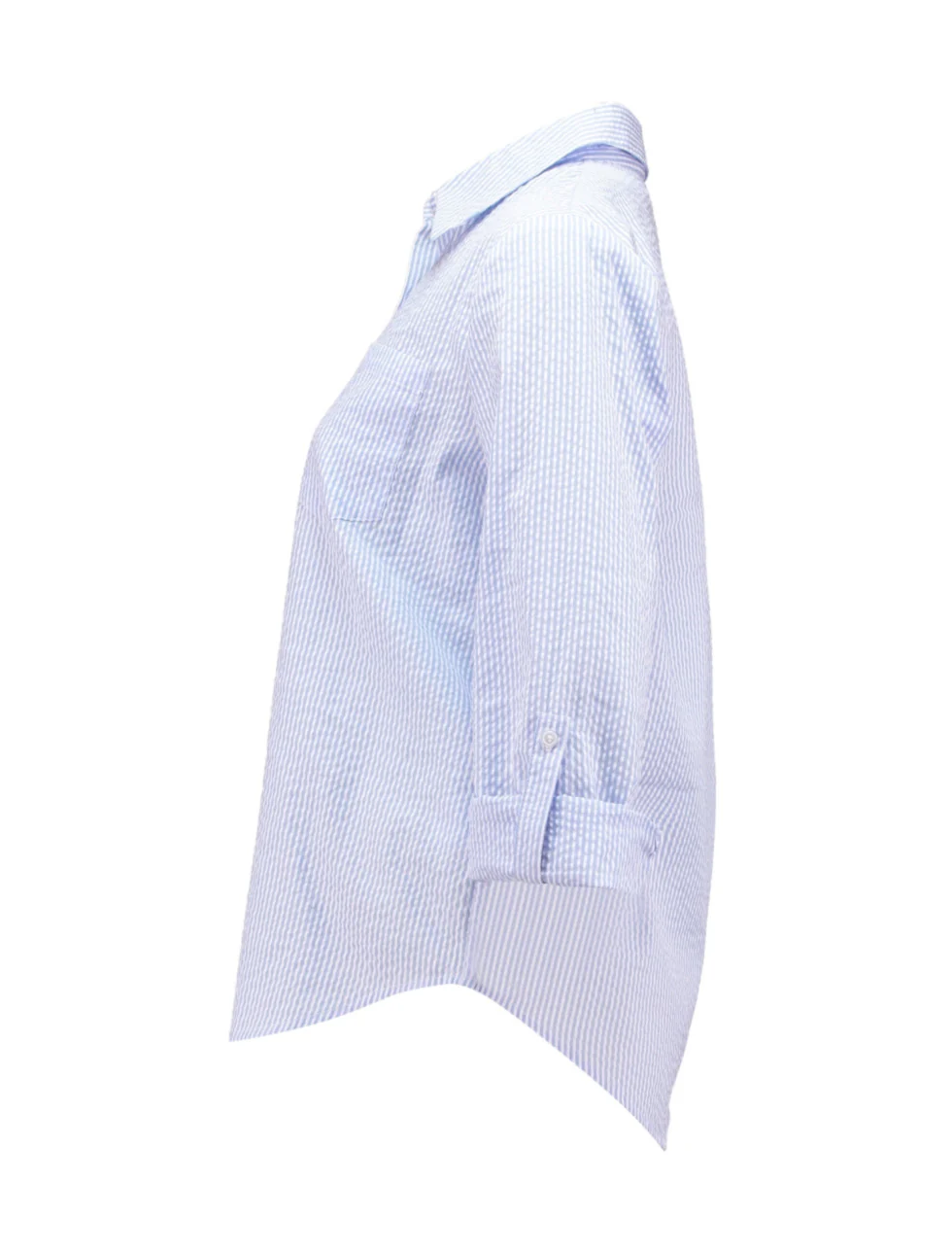 Aurice Blue Stripe Shirt - Image 7
