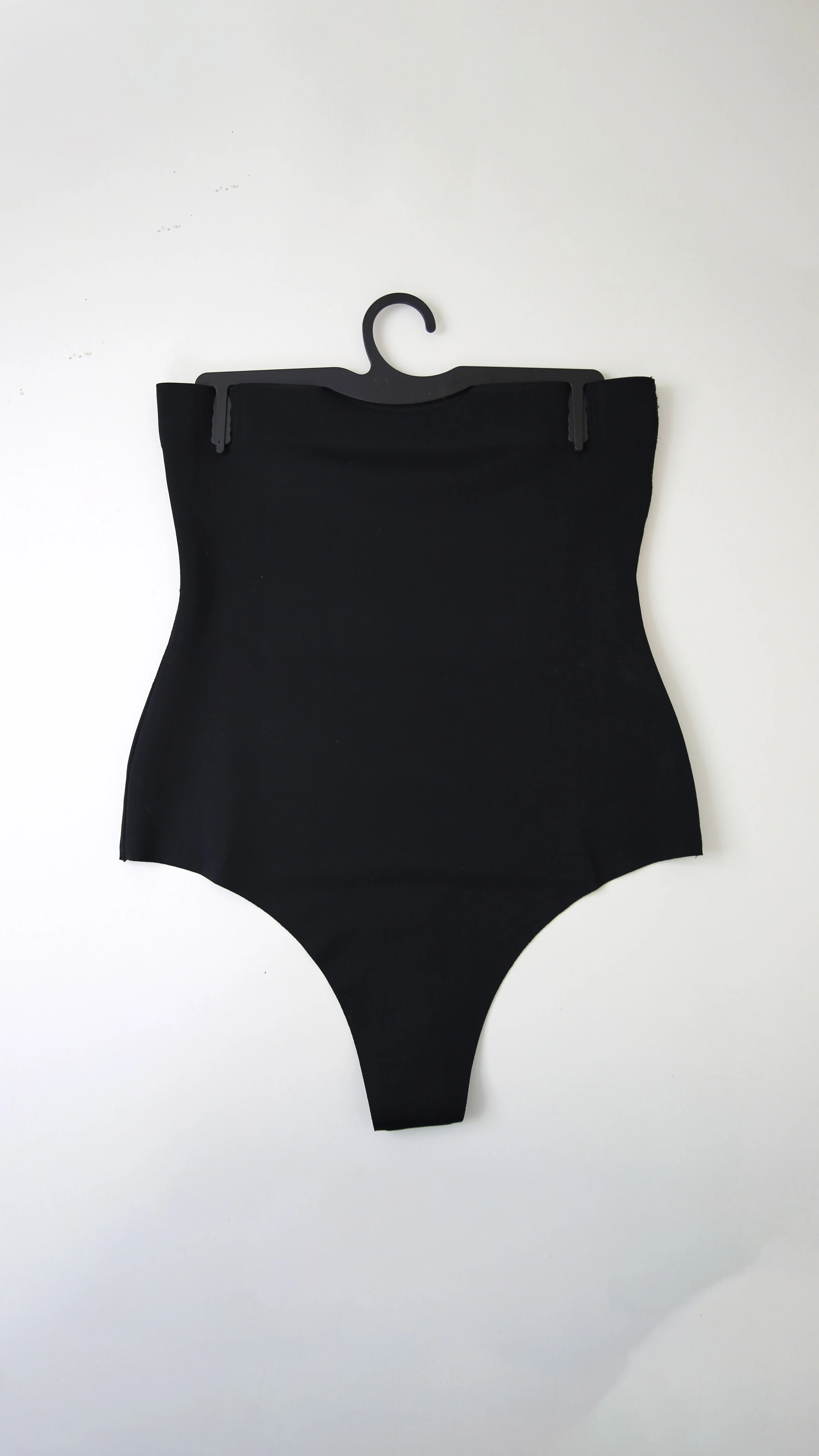 Daisy Black High Waist Shapewear Thong - Image 3