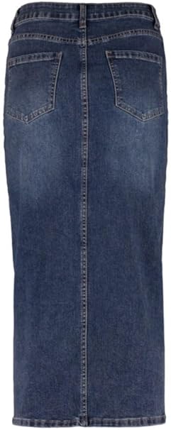 Della Blue Denim Midi Skirt - Image 6