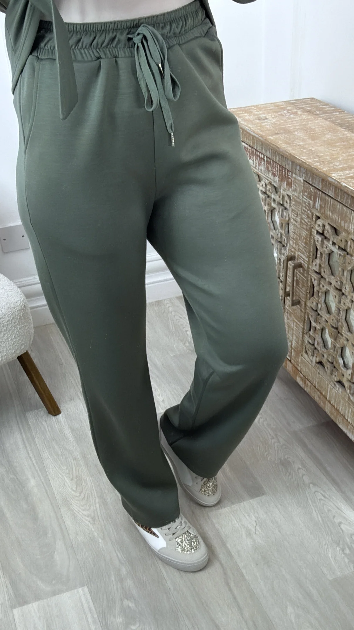 Erin Khaki Side Knot Set - Image 7