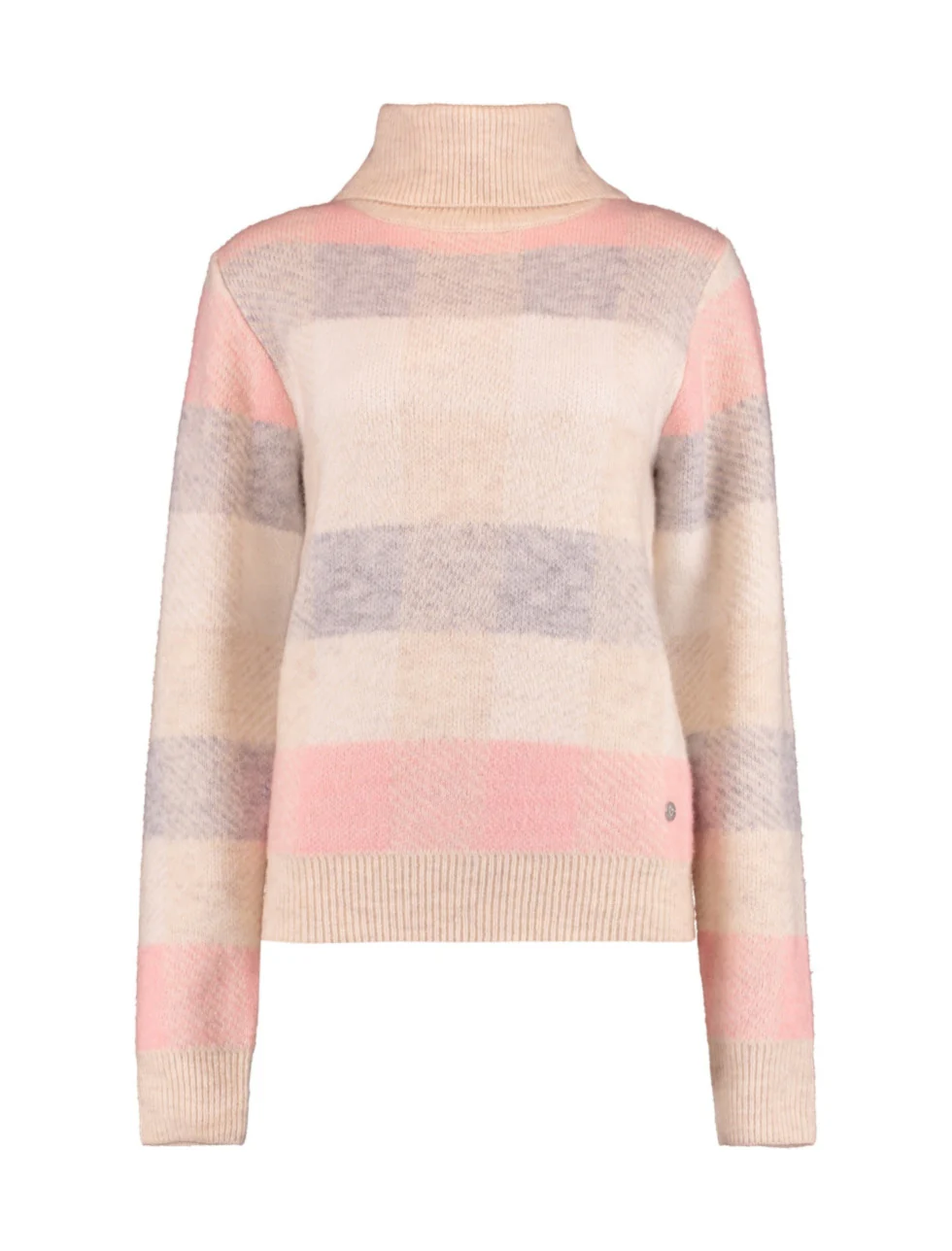 Finna Pink Check Pullover - Image 8