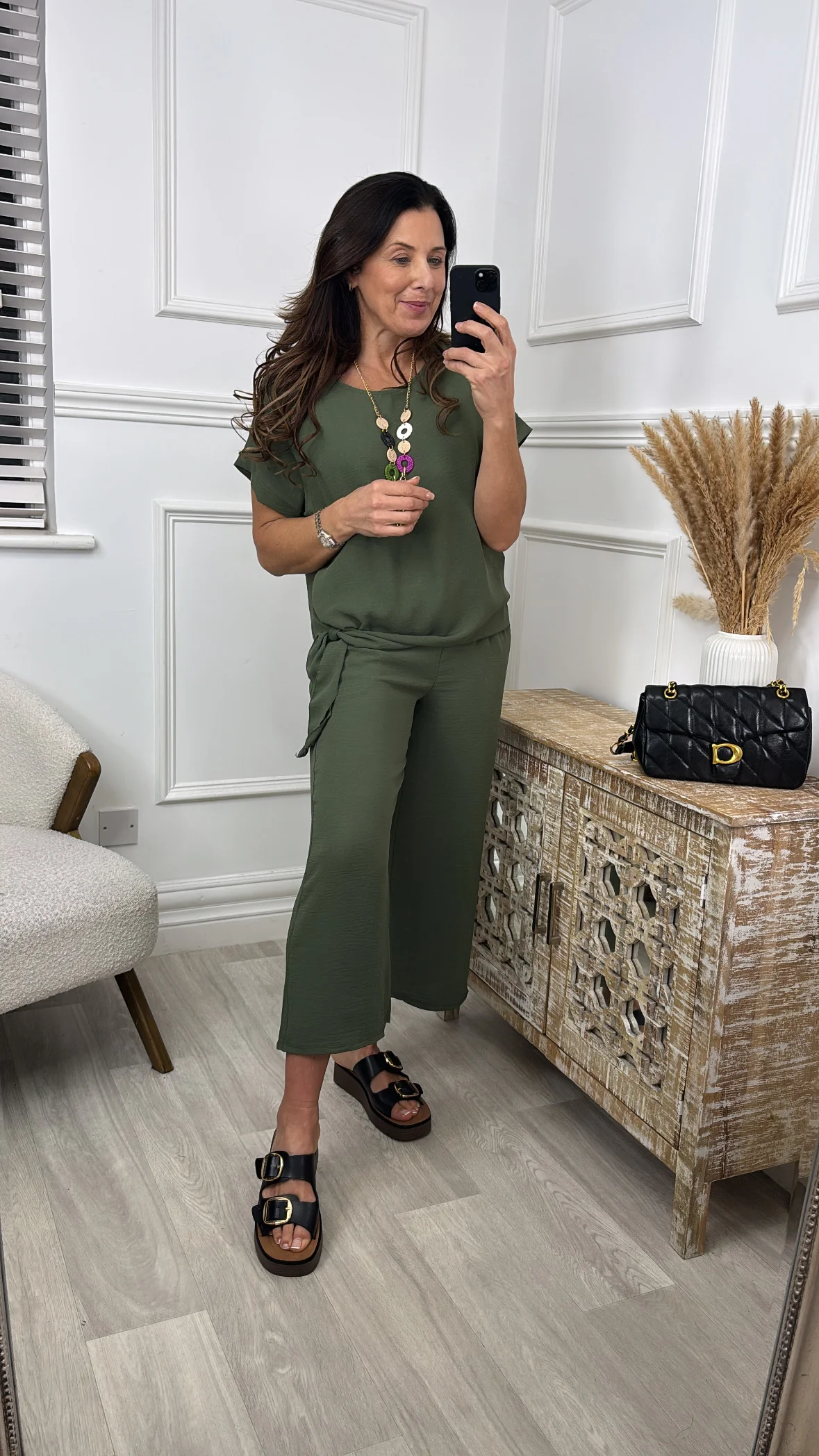 Florida Khaki Side Knot Set - Image 3