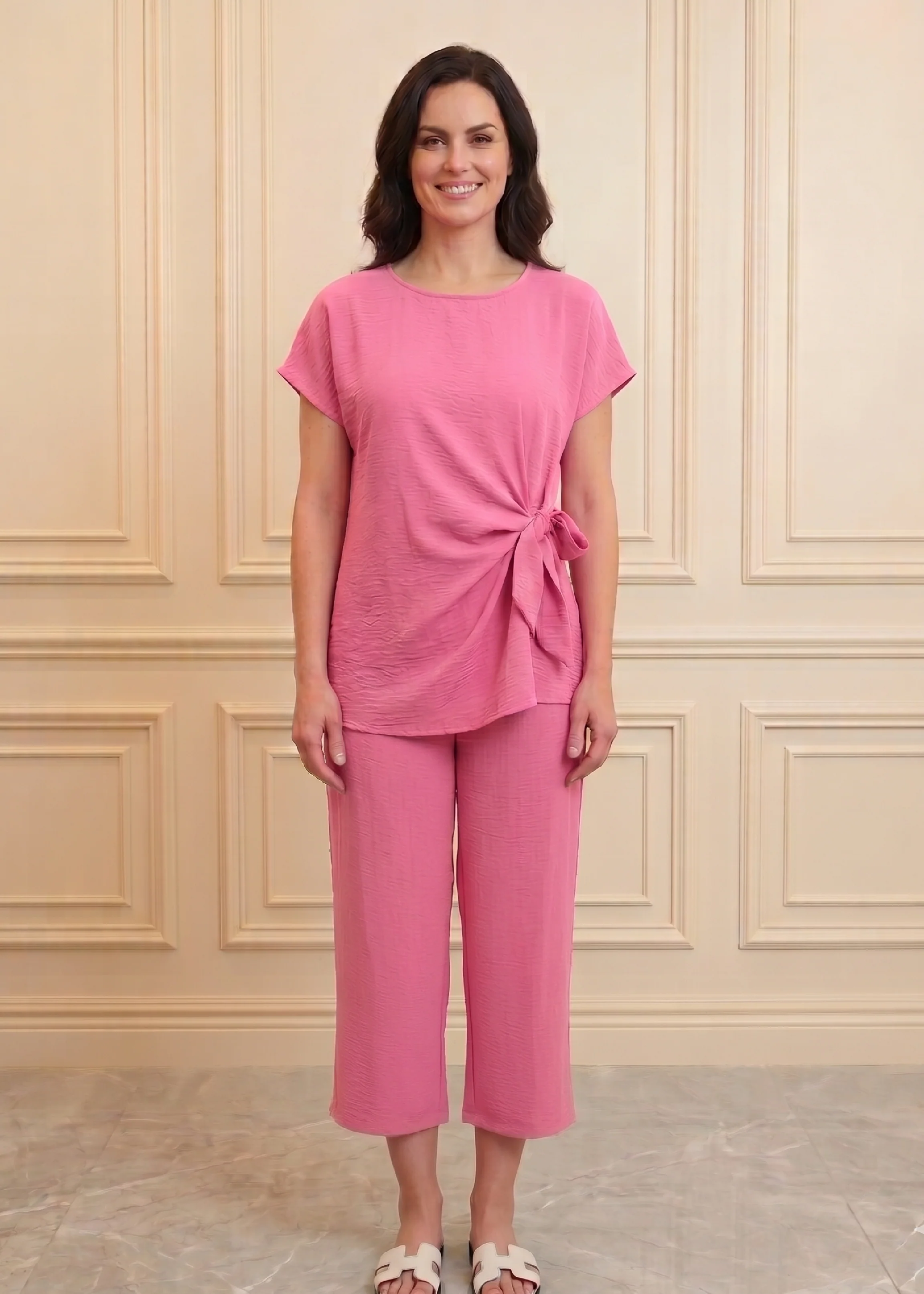 Hilary Pink Side Knot Set - Image 4