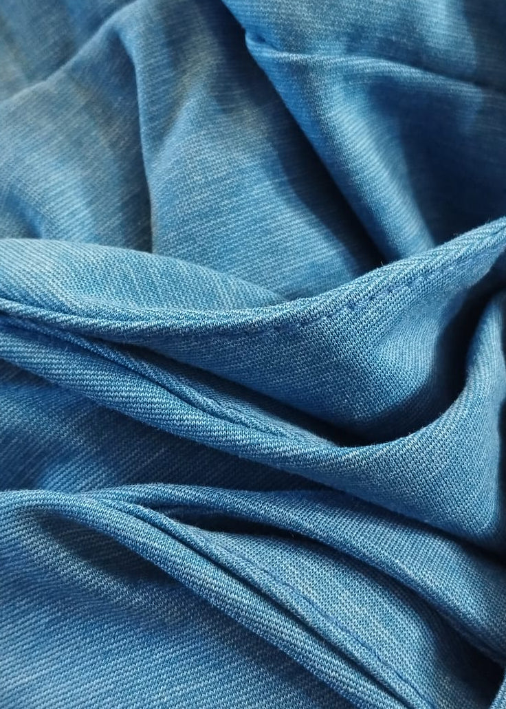 Karyn Blue Parachute Midi Dress - Image 3