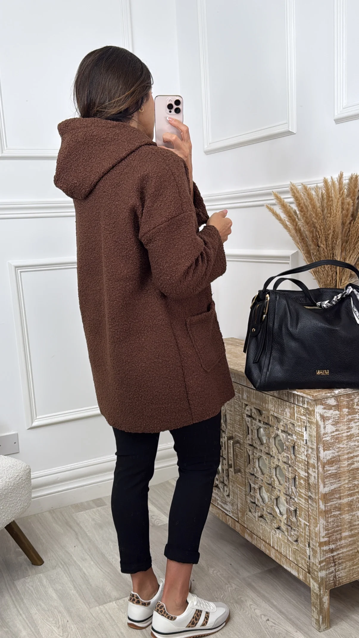 Kylie Brown Hooded Coatigan - Image 2