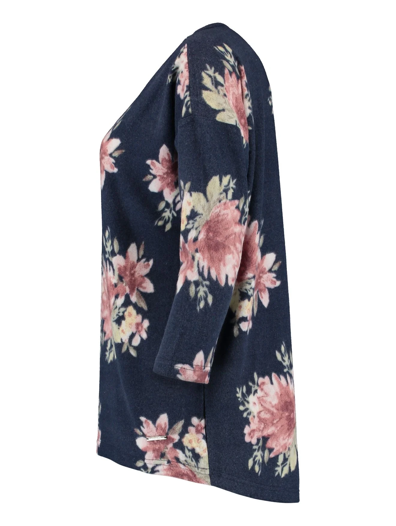 Mia Navy Flower Top - Image 6