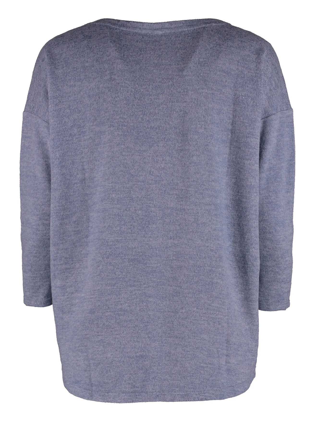 Mia Stone Blue Marl Top - Image 6