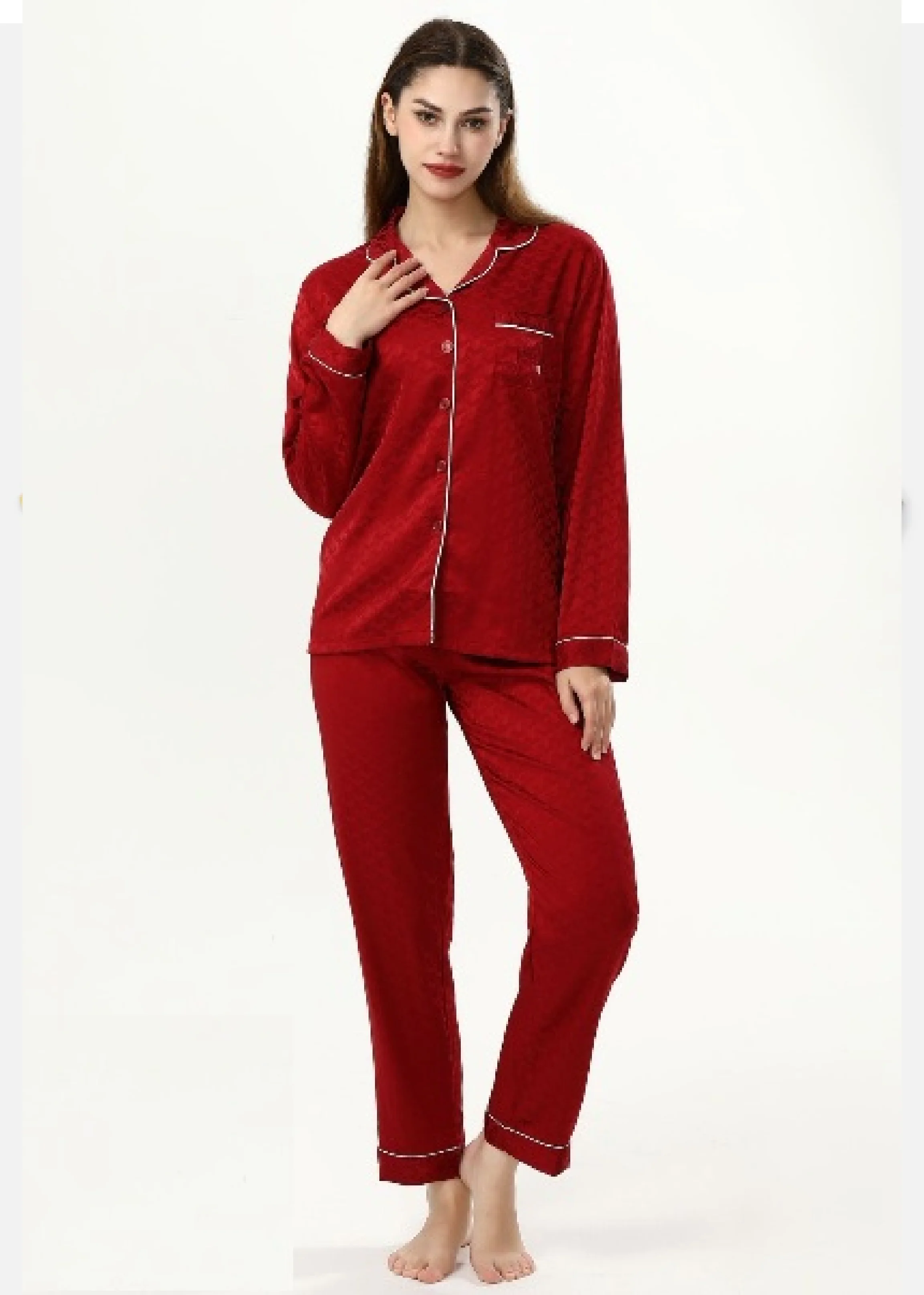 Moana Red Satin Pajama - Image 2
