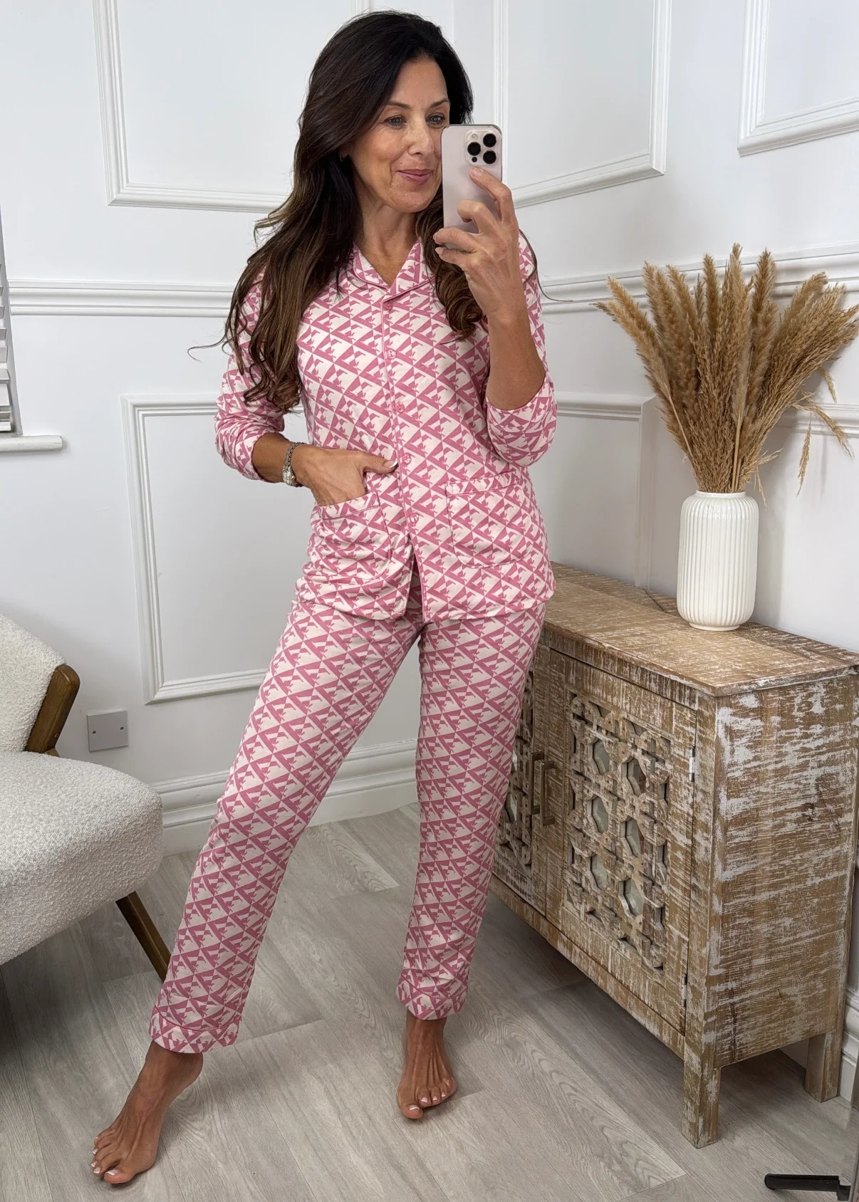 Natale Pink Fleece Pajama - Image 2