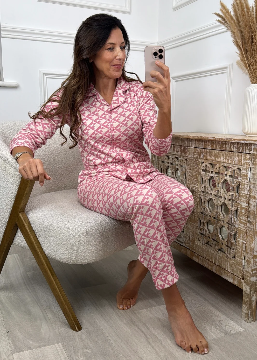 Natale Pink Fleece Pajama - Image 4