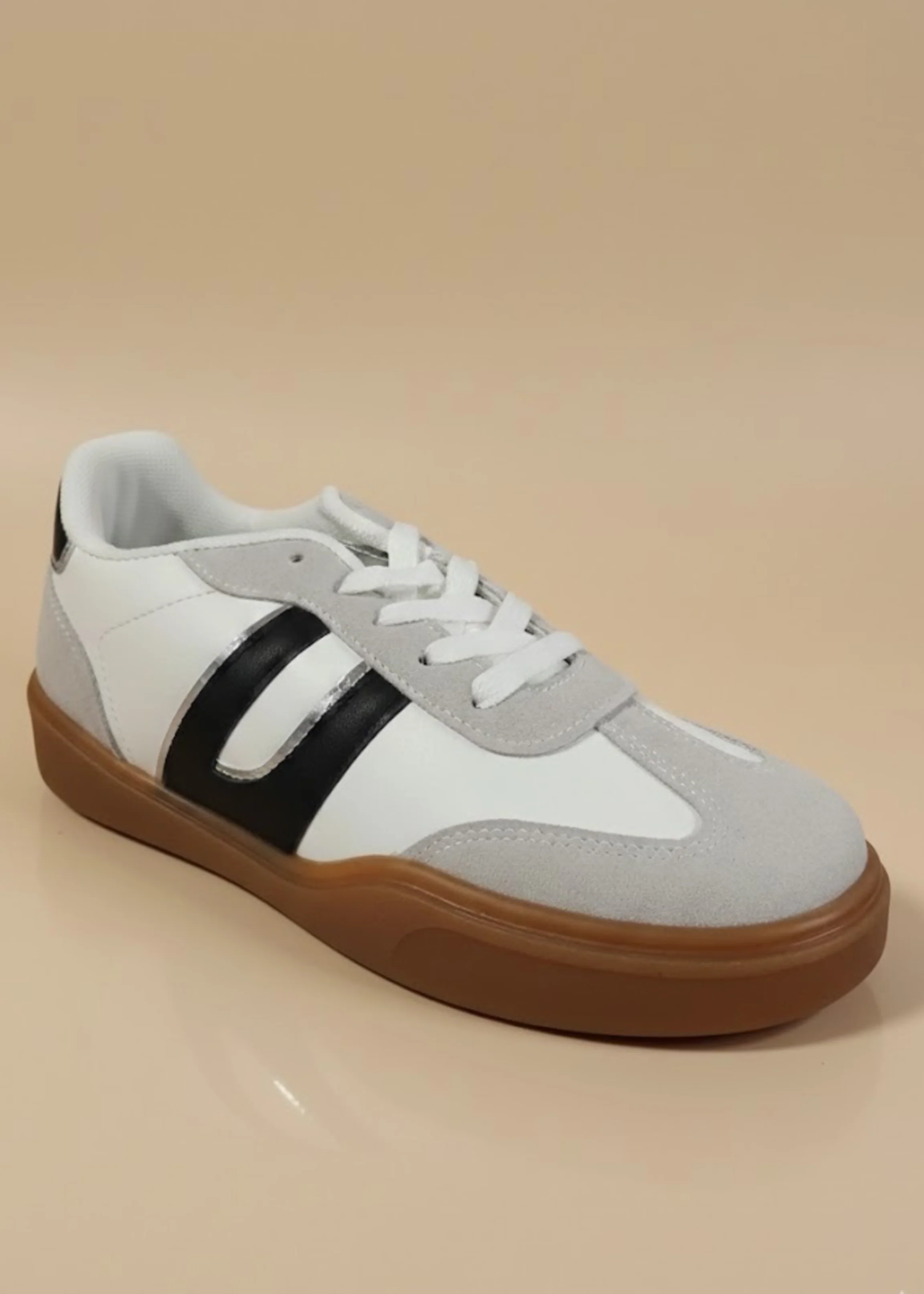 Nicola White Low Top Trainers - Image 2