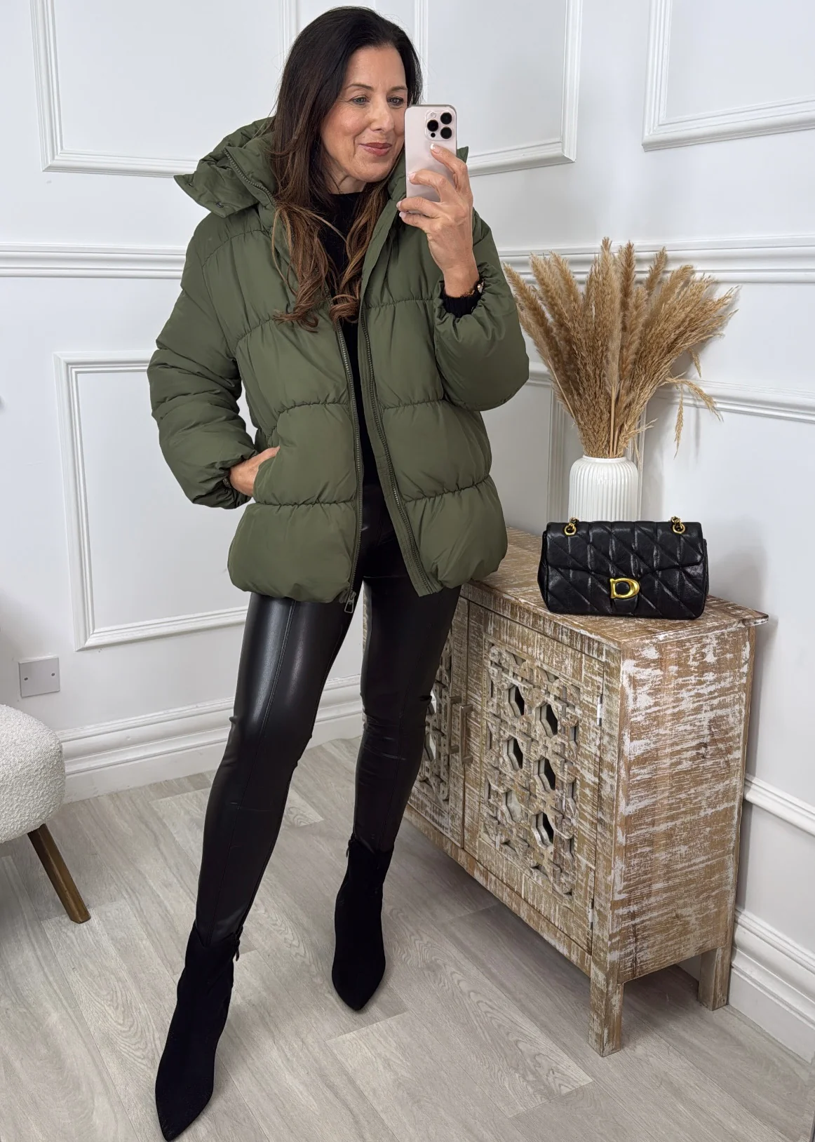 Nio Green Puffer Jacket