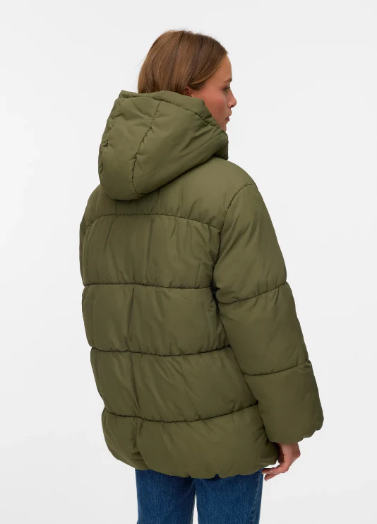 Nio Green Puffer Jacket - Image 6