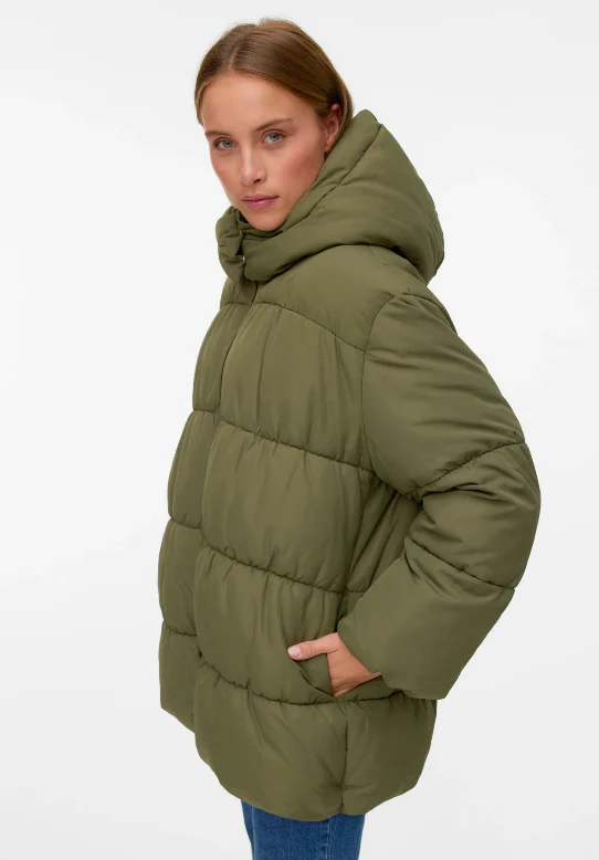 Nio Green Puffer Jacket - Image 7