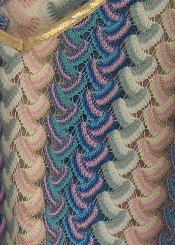 Rosslyn Blue Crochet Summer Sweater - Image 6