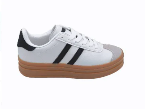 Stefany White Suede Sneakers - Image 3