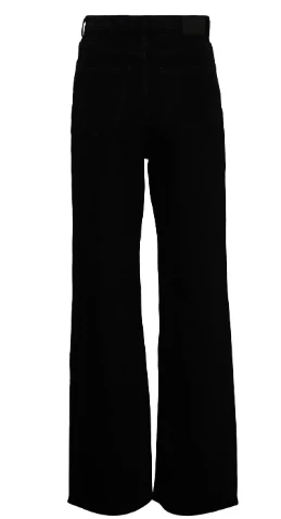 Tessa Black High Rise Wide Leg Jeans - Image 5
