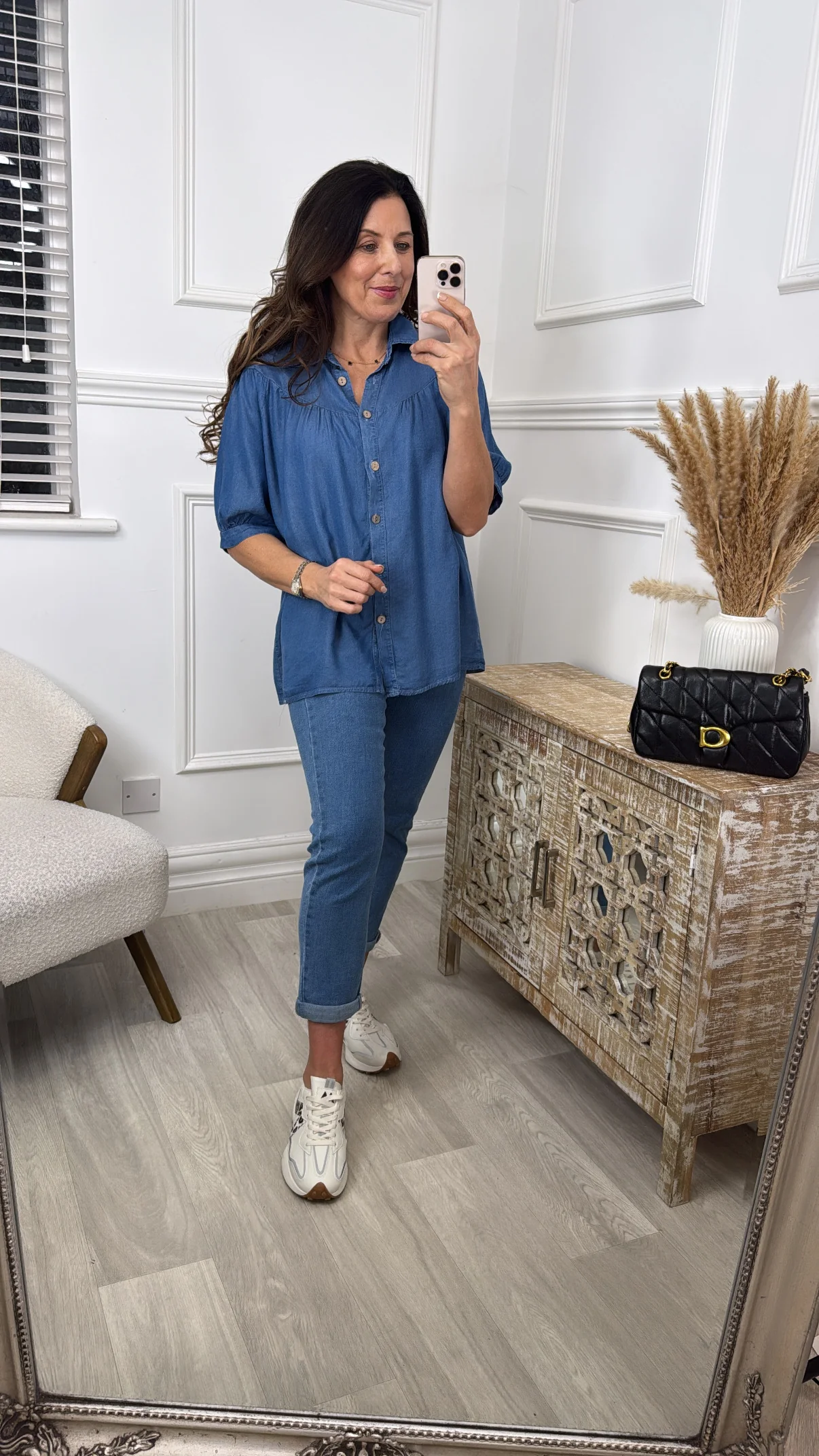 Torry Blue Denim Shirt - Image 5